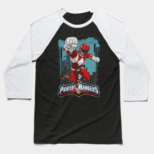 Power Rangers Spd Enforcing Order Across The Galaxy Baseball T-Shirt